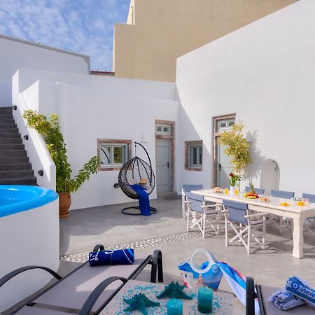 Nereids Villa Santorini Megalochori  Exterior foto
